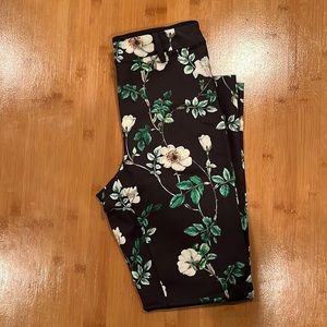 H&M Floral Slacks